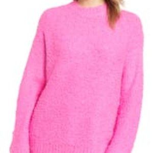 Lou & Grey Flamming Fuschia Oversize Sweater